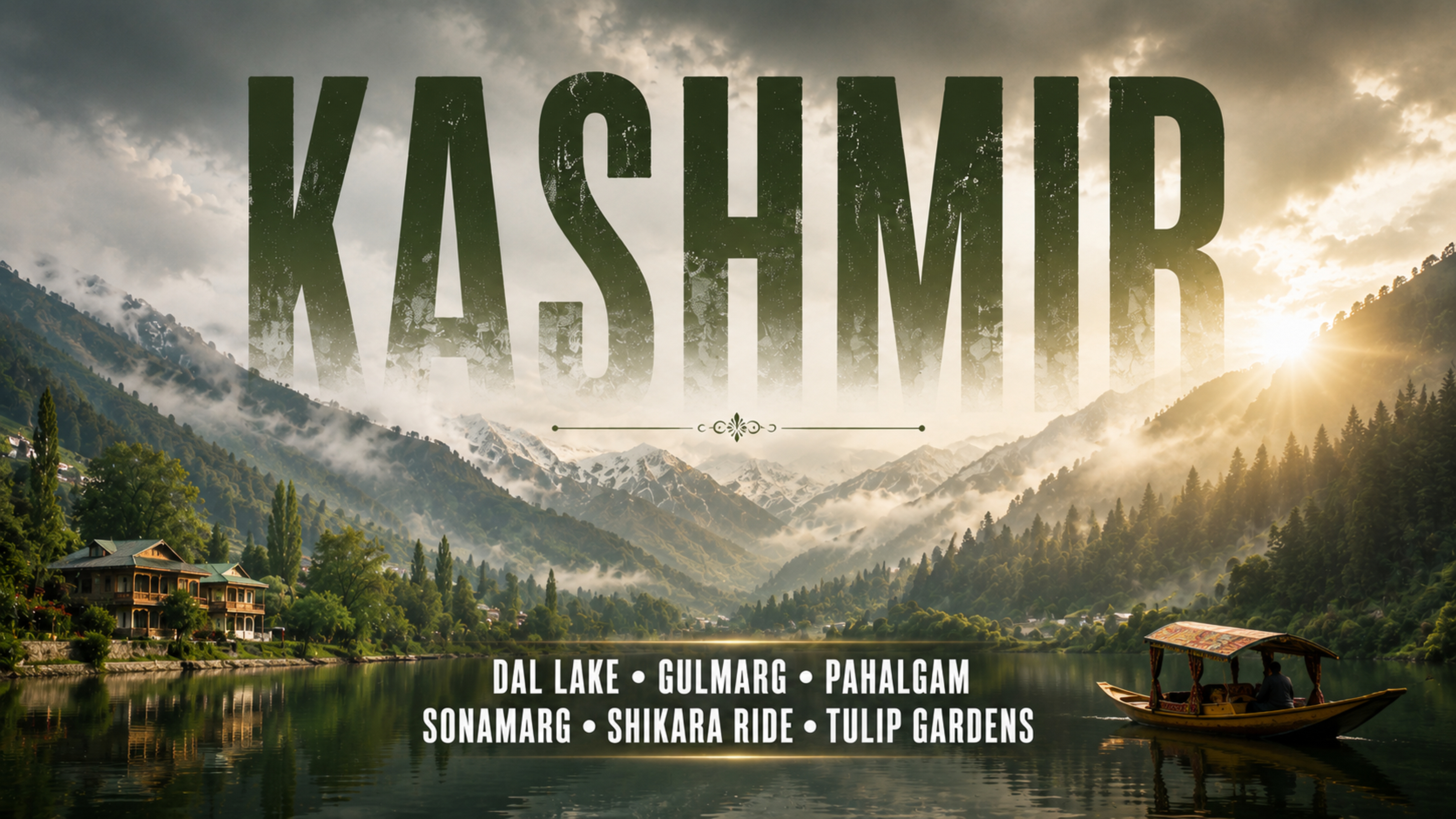 Kashmir Paradise - Srinagar, Gulmarg & Pahalgam